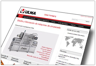 ULMA Packaging lanza un nuevo website para el mercado Latinoamericano: www.ulmapackaging.com.mx 