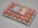 Empacado de charolas de huevos en flow pack
