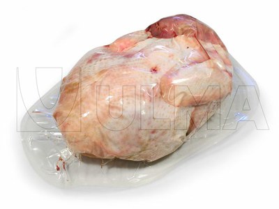 Empacado de pollo entero en termoformado al vacío en film flexible — ULMA  Packaging