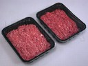 Empacado de carne picada en charola preformada termosellada en atmósfera modificada (MAP)