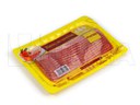 Empacado de bacon en termoformado en skin en film rígido