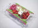 Empacado de flores comestibles en flow pack