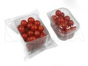 Empacado de charolas de tomate cherry en flow pack