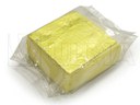 Empacado de piezas de queso en flow pack en bolsa de vacío