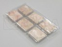 Empacado de cortes de pescado congelado en termoformado en film rígido
