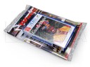 Empacado de revistas con videocassette en flow pack