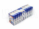 Empacado de agrupaciónes de cajas de detergente en polvo con film retráctil poliolefina