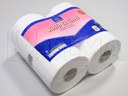 Empacado de agrupaciones de rollos y bobinas de papel en flow pack